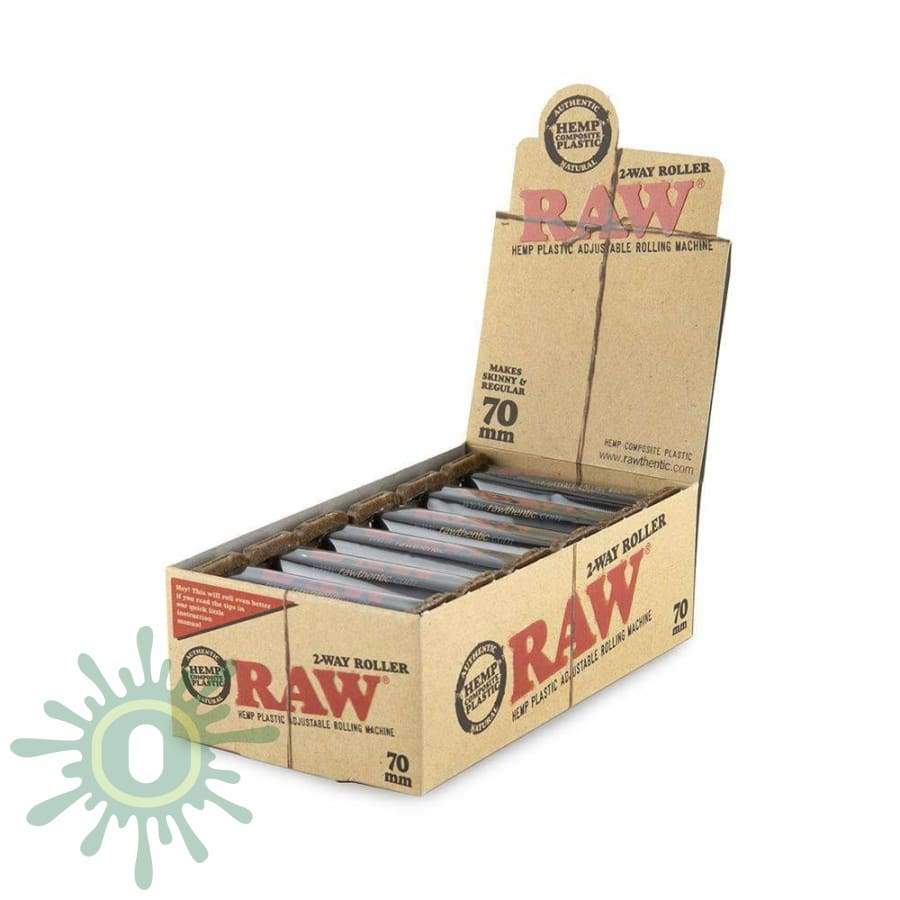 Raw 2-Way Roller 70Mm - Single Wide 12Ct Rolling Machines